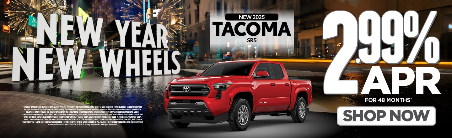 NEW 2025 TACOMA SR5 2.99% APR / 48 MO*