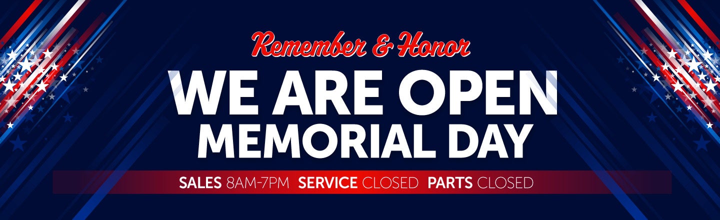 open memorial day